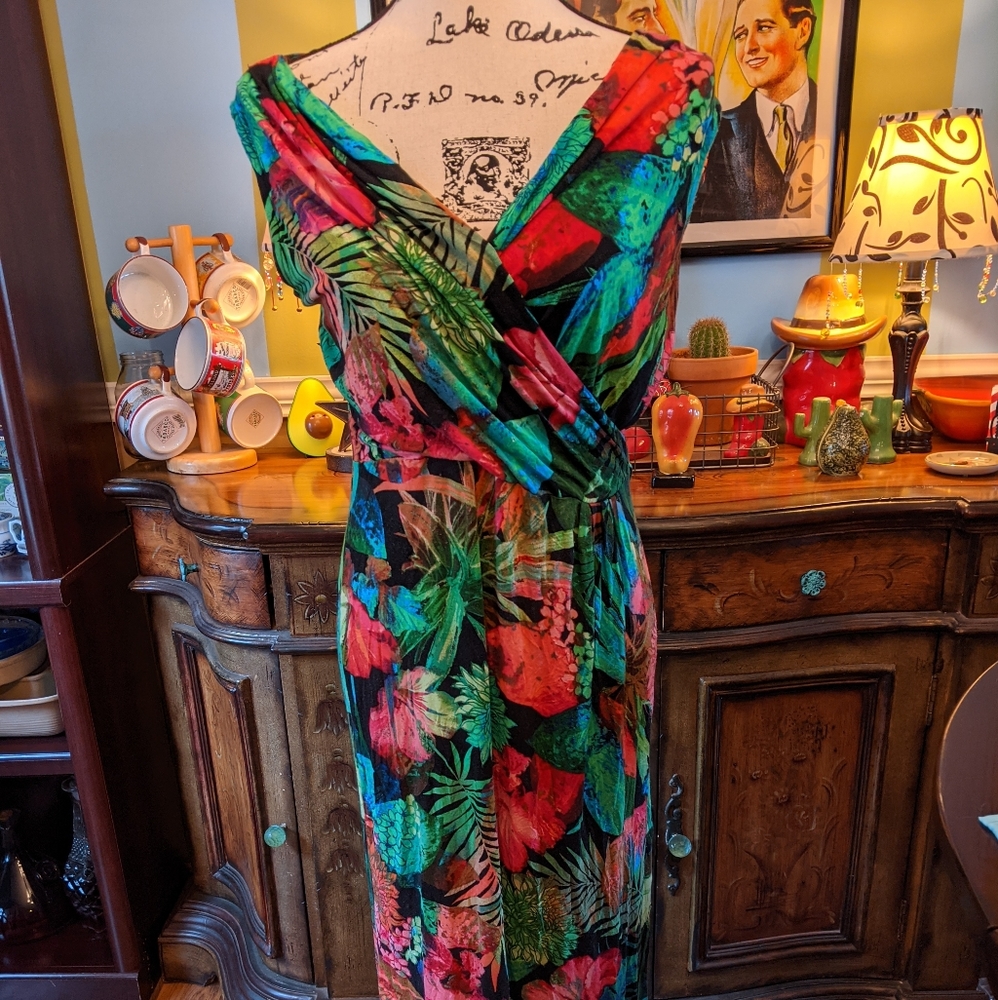 Farm Rio-inspired Maxi Dress